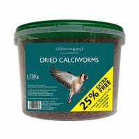 RobertDyas  Johnston & Jeff Dried Calciworm Tub with FREE scoop - 1.4kg 