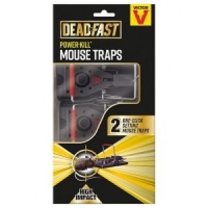 Deadfast Power Kill Mouse Trap - Twin Pack £5.00