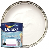 Wickes  Dulux Easycare Bathroom - Pure Brilliant White - Soft Sheen 