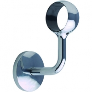 Wickes  Rothley Handrail Wall Bracket - Chrome