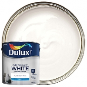 Dulux - Pure Brilliant White - Matt Emulsion Paint 2.5L £14.00