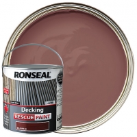 Wickes  Ronseal Rescue Decking Paint - Bramble 2.5L