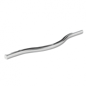 Wickes  Wickes Wave Bar Handle - Chrome 288mm