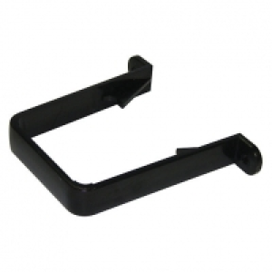 FloPlast 65mm Square Line Downpipe Clip - Black £0.95