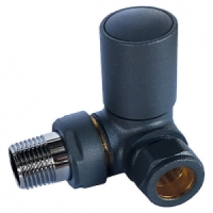 Wickes Black Corner Lockshield Radiator Valve £50.00
