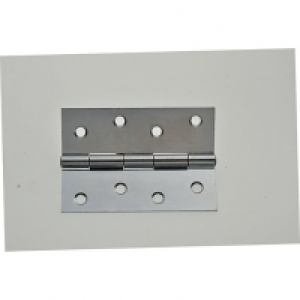 Wickes Butt Hinge - Zinc Plated 102mm Pack of 3