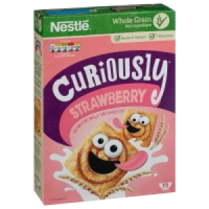 Curiously Strawberry Cereal 450g