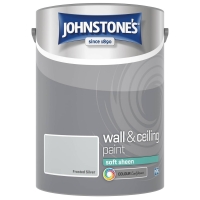 BMStores  Johnstones Paint Vinyl Soft Sheen Emulsion - Frosted Silver