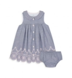 Boots  Mothercare newborn girl heritage broderie hem dress