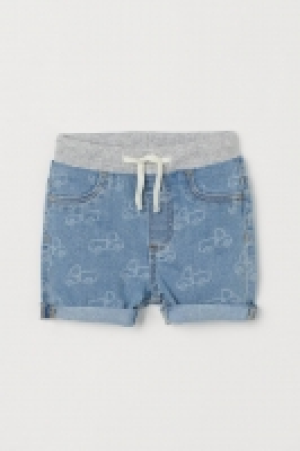 HM  Patterned denim shorts