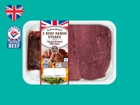 Lidl  Birchwood 2 British Beef 28-Day Matured Ranch Steaks with a 