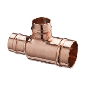 Primaflow Copper Solder Ring Reduced Tee - 15 X 15 X 22mm
