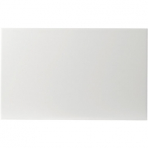 Wickes  Wickes White Satin Ceramic Tile 360 x 275mm Sample