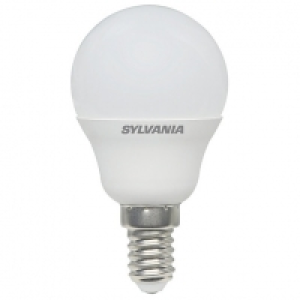 Wickes  Sylvania LED Non Dimmable Frosted Mini Globe E14 Light Bulb 