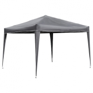 Charles Bentley 3 x 3M Pop Up Gazebo Grey £96.00