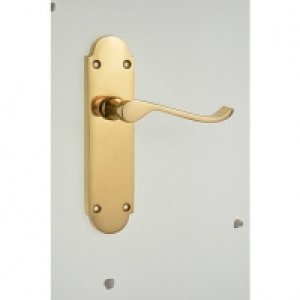 Wickes Prague Victorian Shaped Latch Door Handle - Polished  £15.00