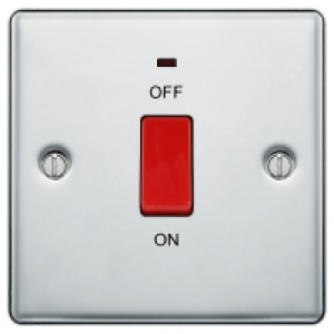 BG 45 Amp Screwed Raised Plate Square Cooker Control Unit wi £10.50