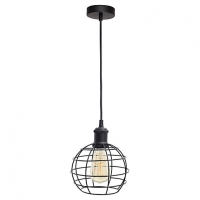 Wickes  4lite WiZ Smart Blackened Silver Pendant with Bird Cage Shad