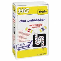 Wickes  HG Duo Drain Unblocker - 1L