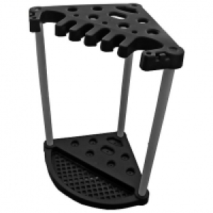 Keter Corner Garden Storage Tool Rack - Black £19.00