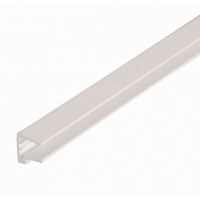 Wickes  10mm PVC Sheet Closure - White 2.1m