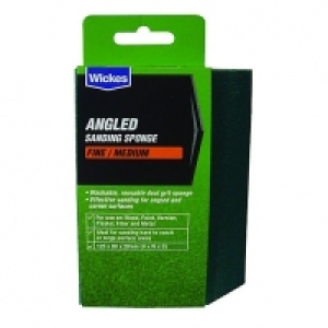 Wickes  Wickes Angled Sanding Sponge - Fine/Medium