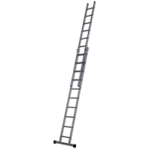 Werner Professional 4.97m 2 Section Aluminium Extension Ladd