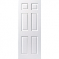 Wickes  Wickes Woburn White Smooth Moulded 6 Panel Internal Fire Doo