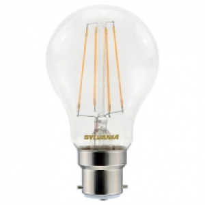 Sylvania LED Filament B22 GLS Bulb - 7W Pack of 4