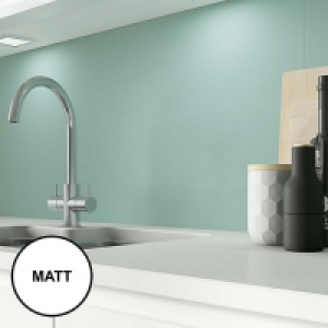 AluSplash Splashback Green Mist 800 x 600mm - Matt £155.00