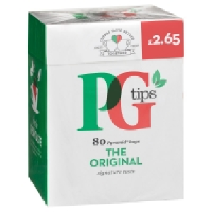 PG Tips Pyramid Bags 80pk