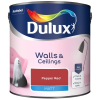 BMStores  Dulux Matt Paint 2.5L - Pepper Red