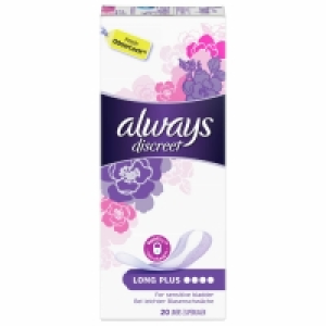 BMStores  Always Discreet Liners 20pk - Long Plus