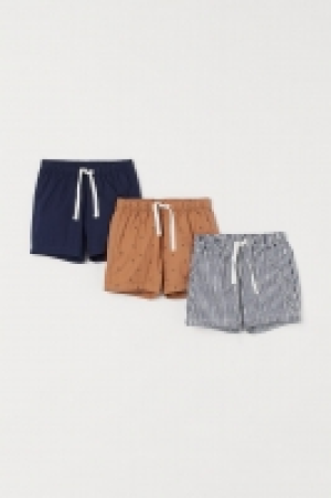3-pack cotton shorts £9.00