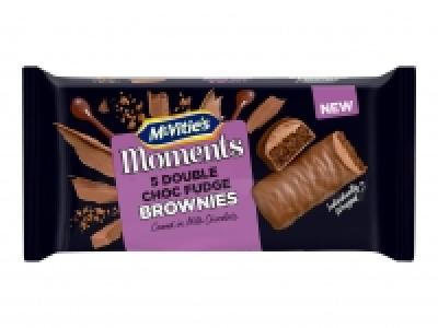 Mcvities 5 Double Choc Fudge Brownies