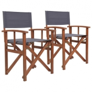 Charles Bentley FSC Pair of Folding Wooden Garden Directors  £83.00