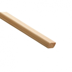 Wickes  Wickes Pine Round Edge Stripwood Moulding (PSE) - 15mm x 36m