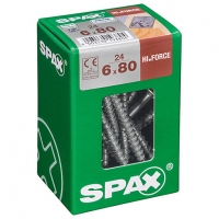 Wickes  Spax TX Washer-Head Wirox Screws - 6 x 80mm Pack of 24