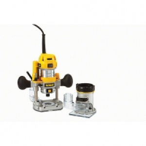 DEWALT D26240K-GB 1/4in Combination Plunge & Fixedbase Corde £309.00