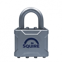 Wickes  Squire Die Cast Body Cover with Boron Shackle Padlock - 40mm