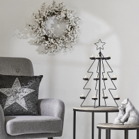 HomeBargains  Home Collections: Christmas Tree Tealight Holder