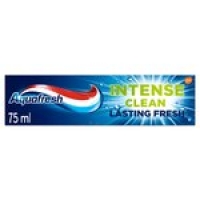 Ocado  Aquafresh Intense Clean Lasting Fresh Toothpaste