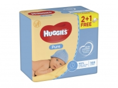 Lidl  Huggies Pure Baby Wipes