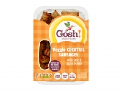Gosh! Veggie Cocktail Sausages with Sage & Black Pepper