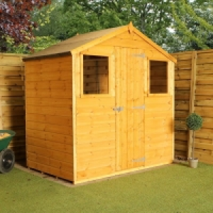 QDStores  Mercia 4 x 6 Shiplap Apex Shed