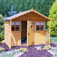 QDStores  Shire Cubby Garden Playhouse 6 x 4