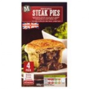 Morrisons 4 Steak Pies