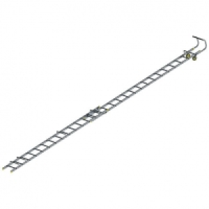 Wickes  Youngman Double Section 8.25m Aluminium Roof Ladder