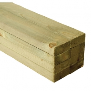 Wickes Treated Sawn Timber - 22 x 47 x 1800mm - Pack of 8 £26.60