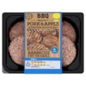 Morrisons BBQ Pork & Apple Quarter Pounde